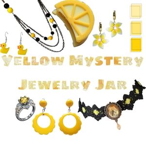Yellow Mystery Jewelry Set